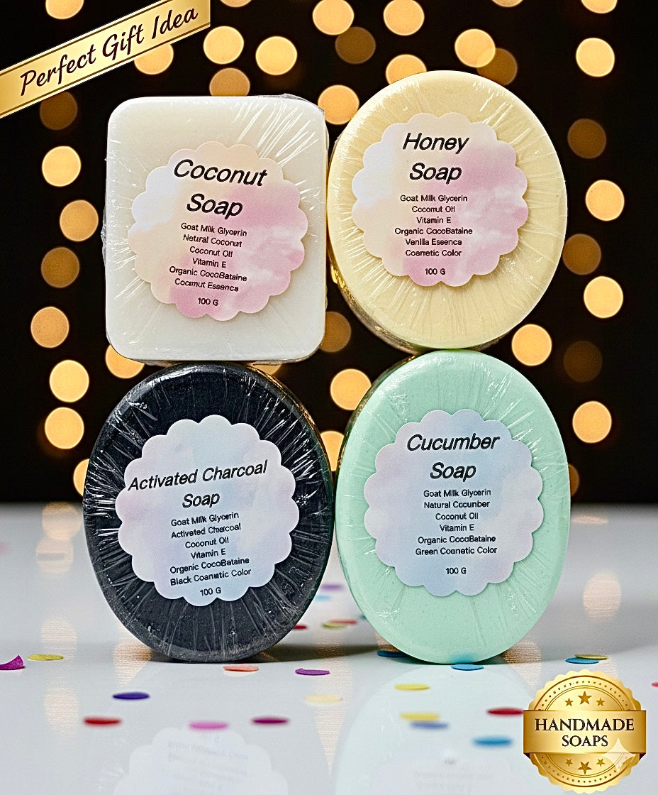 Coconut &amp; Honey &amp; Activated Charcoal &amp; Cucumber