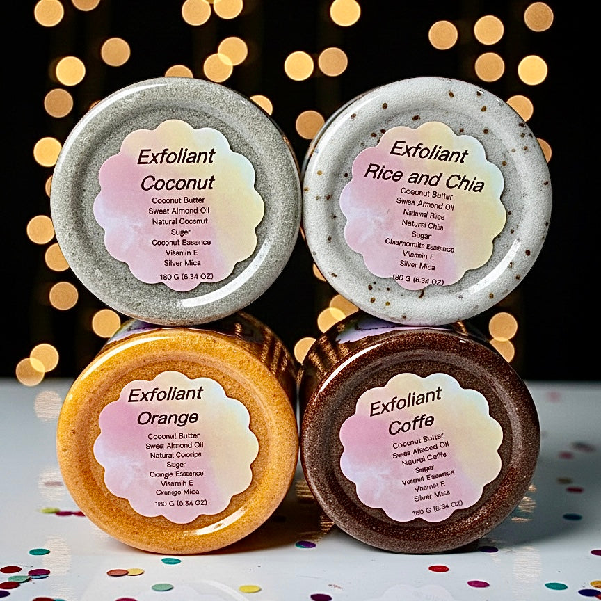 Coco & Arroz y Chia & Naranja & Cafe