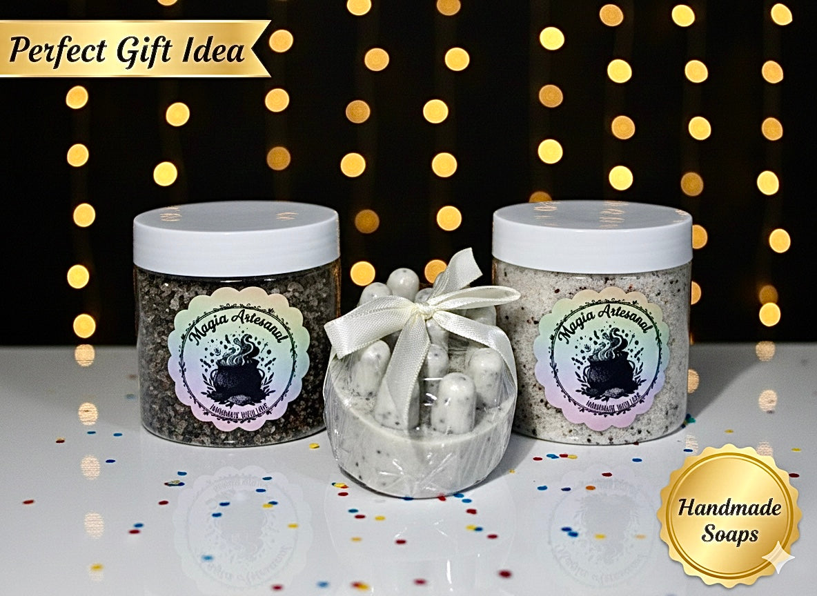 Set, Jabon & Sales & Exfoliante