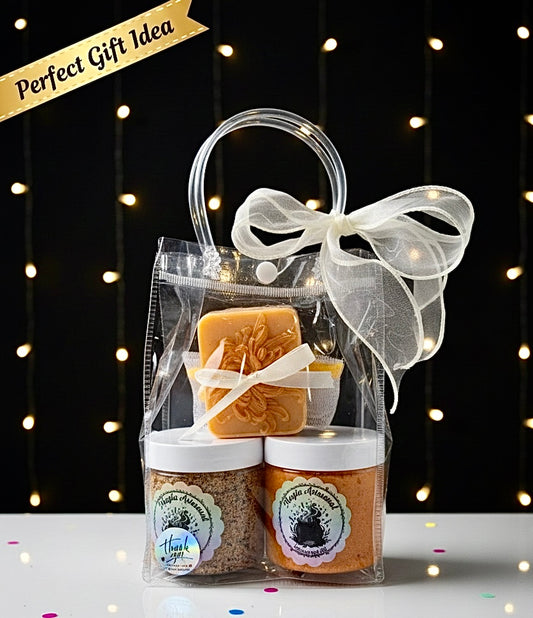 Set, Jabon & Sales & Exfoliante